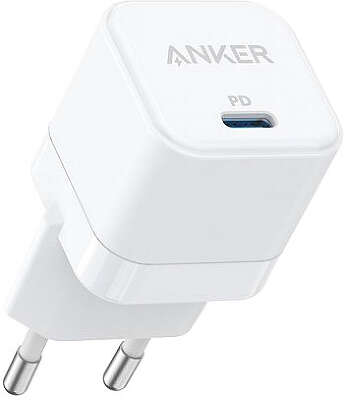Зарядное устройство Anker PowerPort III 20W Cube, White [A2149G21]