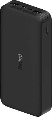 Внешний аккумулятор Xiaomi Redmi Micro-USB/USB-C/2xUSB 10000 мАч, Black [VXN4305GL]